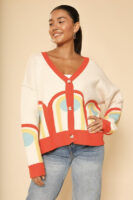 Retro Arch Cardigan